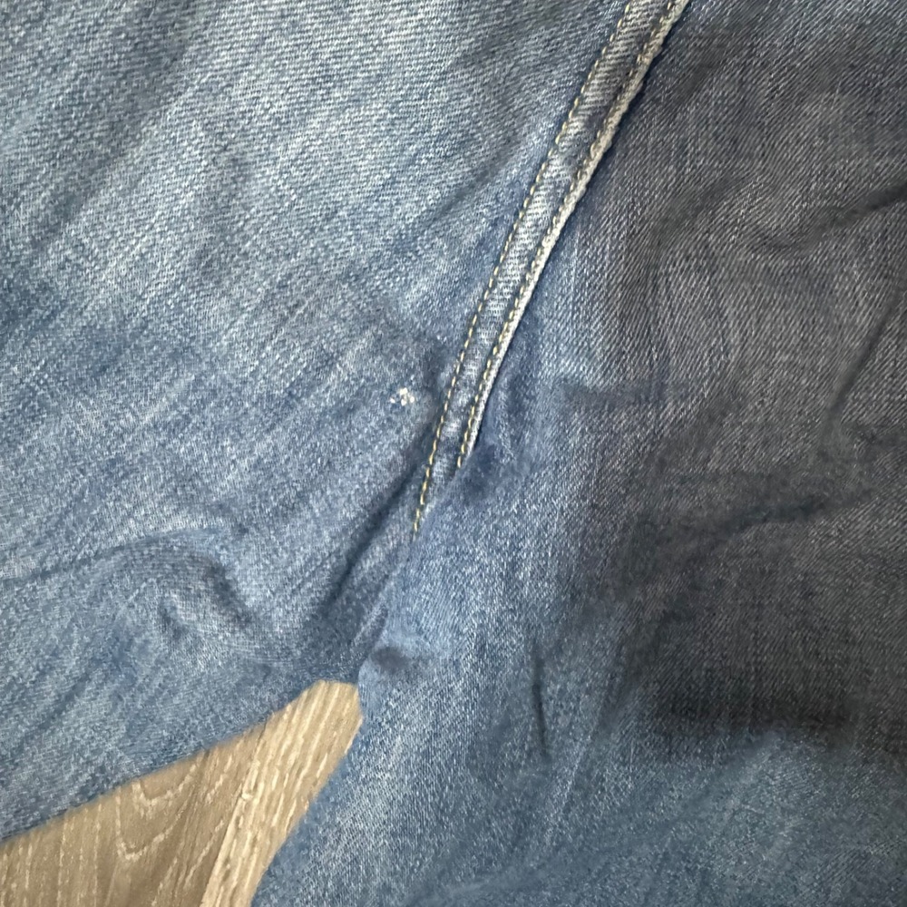 Levis 559 Big E Relaxed Straight Jeans Mens 38x30 Medium Wash Denim - Picture 8 of 8